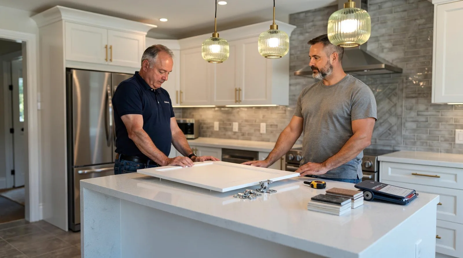 Cabinet makers with decades of operation in the London area, such as LCK Cabinetry's 20
