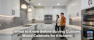 In-stock cabinets are pre-built to industry-standard sizes and can be installed within a few days