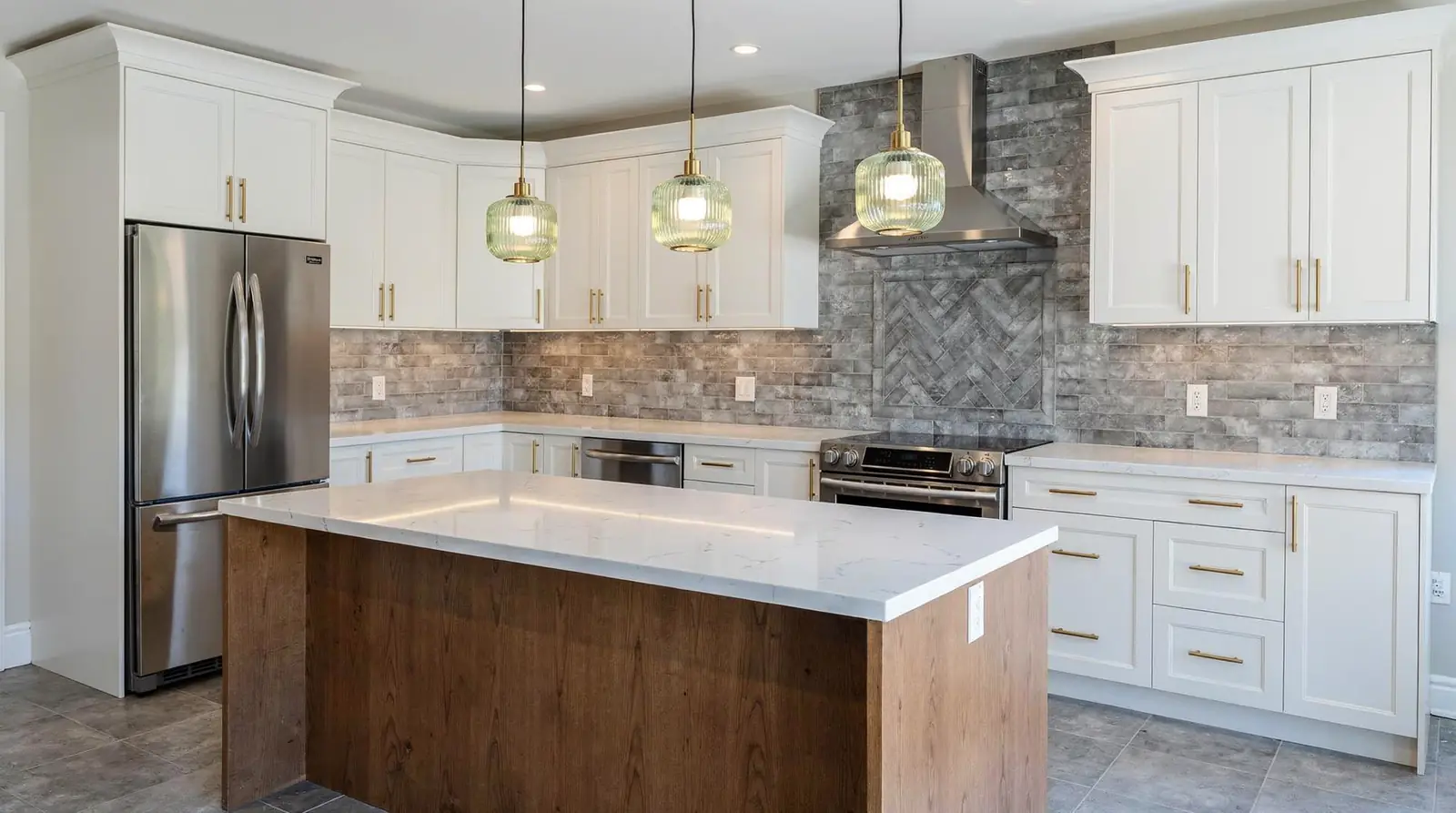 Kitchen Wholesale's Classic White Shaker Kitchen package is priced at $7,558, delivered and installed, offering