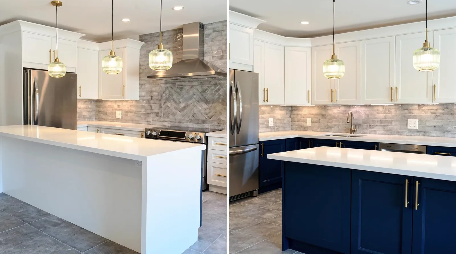 Comparing full-kitchen package pricing, such as a Classic White Shaker option, helps homeowners avoid budget