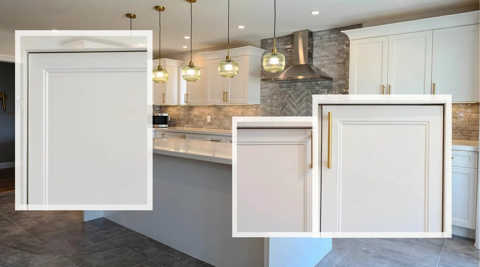 Cabinet material choice affects durability, cost, and upkeep, with solid wood, plywood, MDF, thermofoil