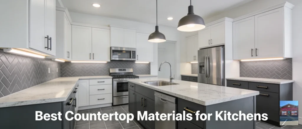 Quartz, granite, and laminate are the principal affordable countertop options for budget-conscious homeowners; Quartz