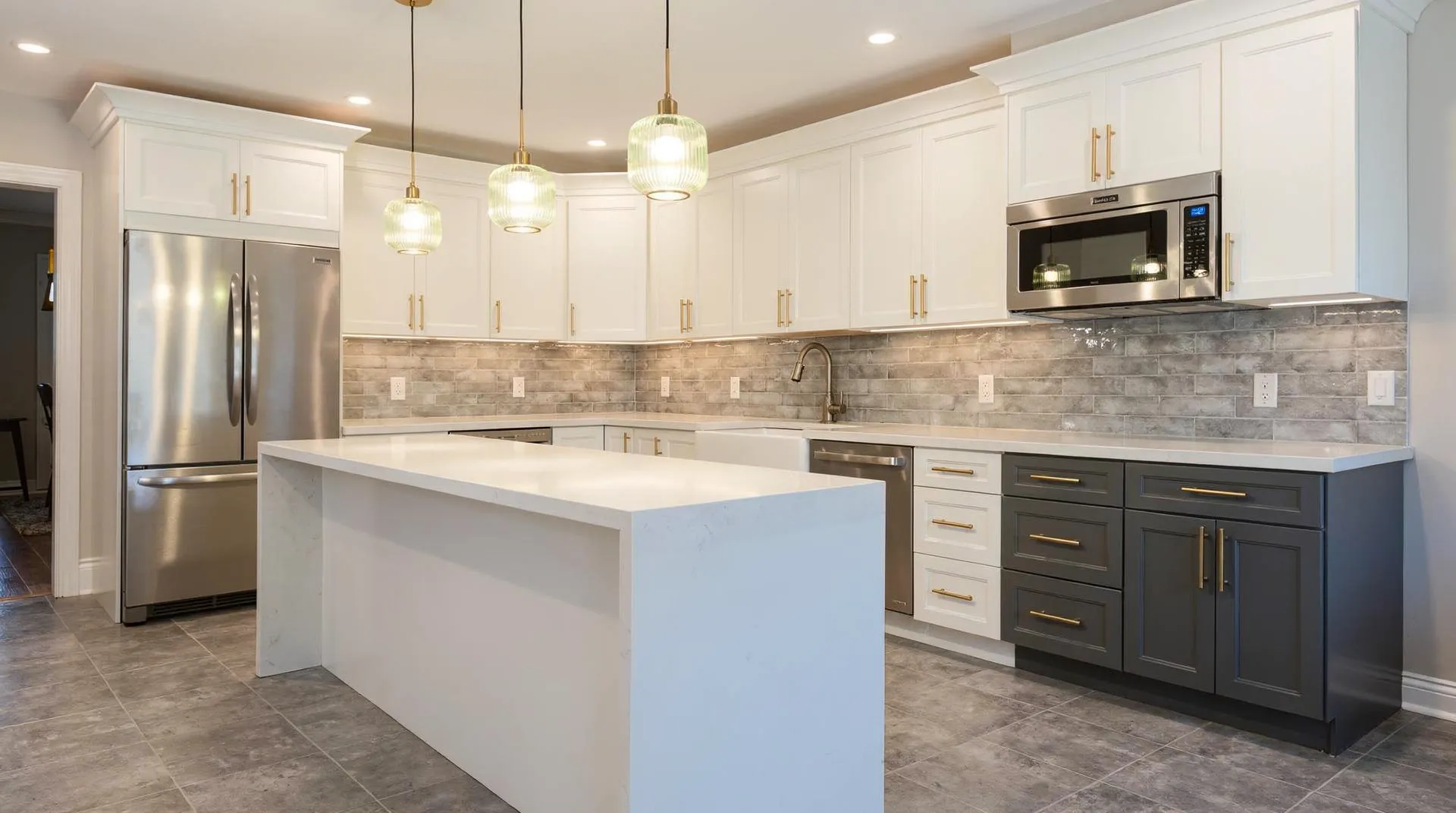 Wholesale and RTA cabinet options are available at a fraction of the cost of big