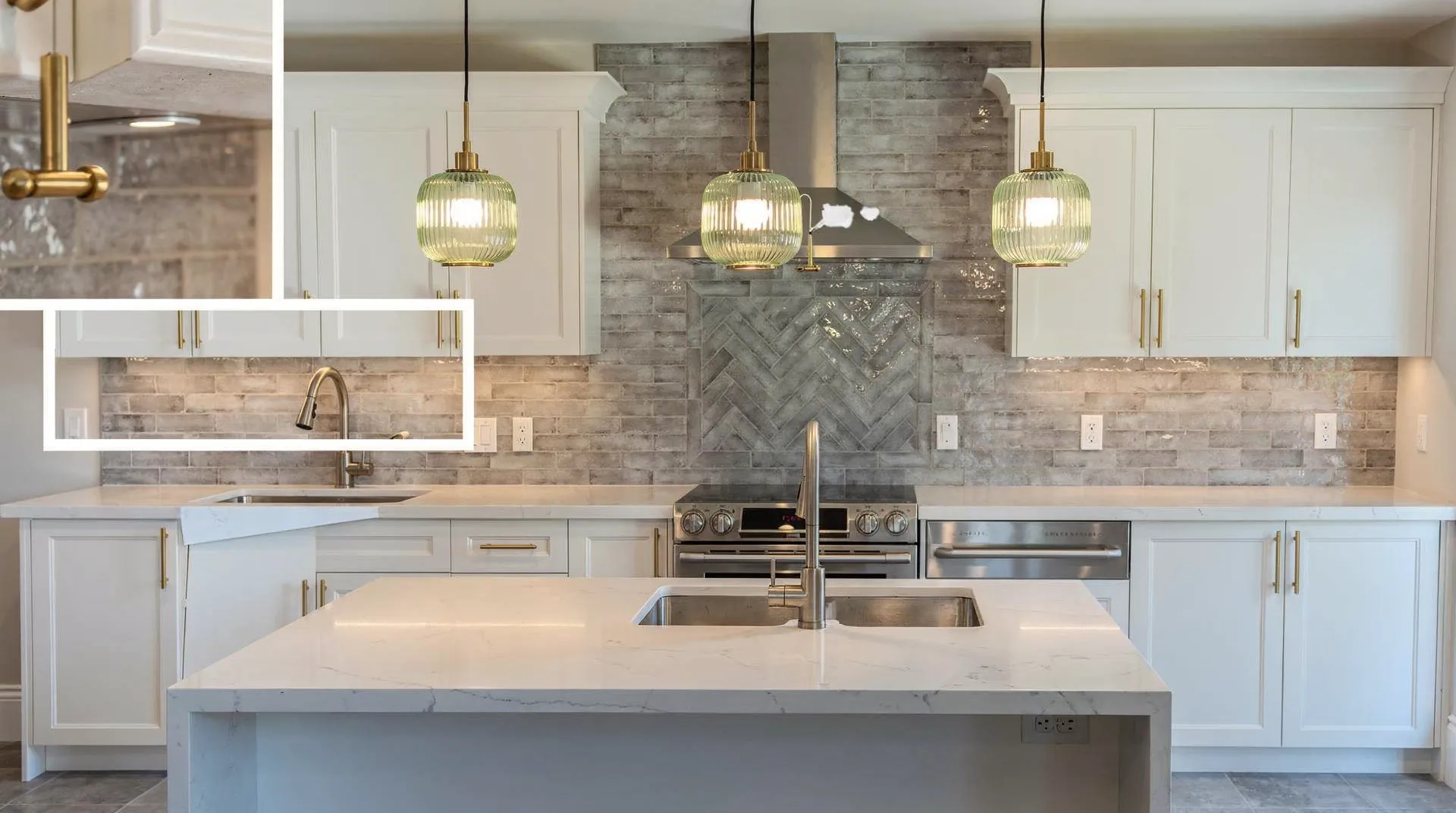 Cabinet boxes constructed from AA-grade plywood and HDF offer added resistance to Canada's temperature