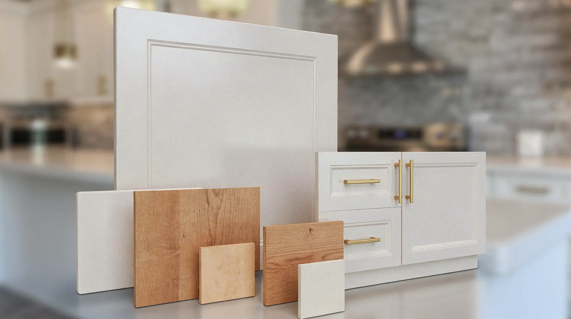 Cabinet material selection—including options such as solid wood, plywood, MDF, thermofoil, and laminate—directly influences