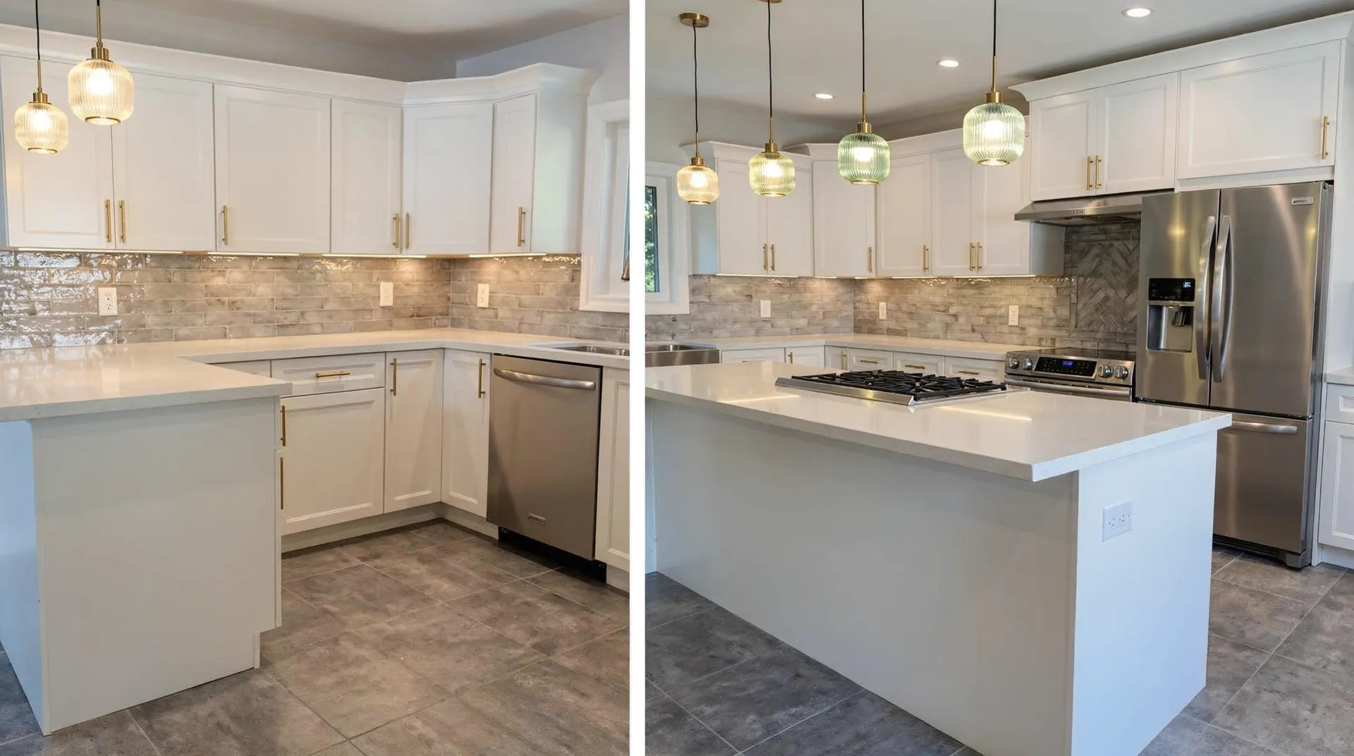 Kitchen Wholesale's package pricing spans a range of investment levels, from entry-level complete kitchens