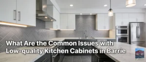 Low-quality cabinet boxes warp over time due to thin or unstable materials, compromising the structural