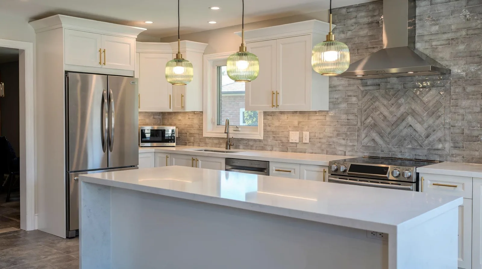Cabinet doors are backed by a 25-year limited warranty, supporting long-term value.; Choosing durable, responsibly